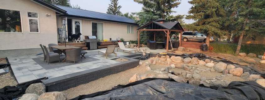 Before Images of The Pond Oasis Build