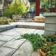 Landscape Design Cascading Entrance After