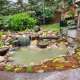 water feature installed by Peregrine Landscape Contractors